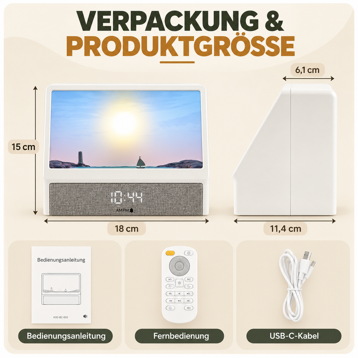 SONNENFADEN™ – Sunrise Wecker